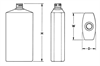 FLASK from Plastic Bottle Corporation